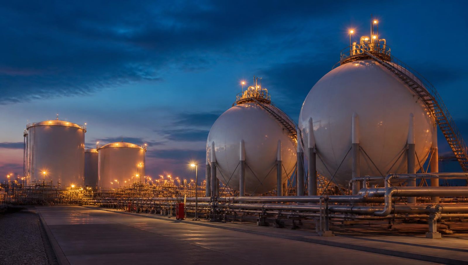 LPG storage infrastructure