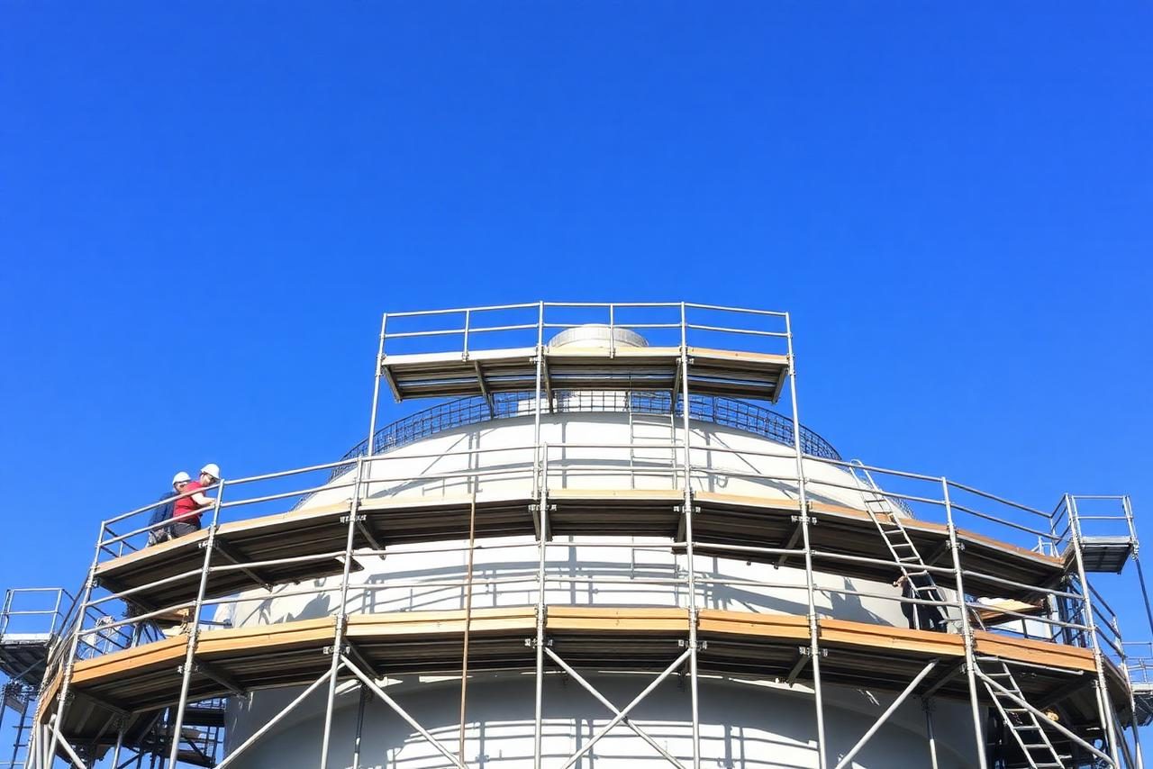 Industrial scaffolding services